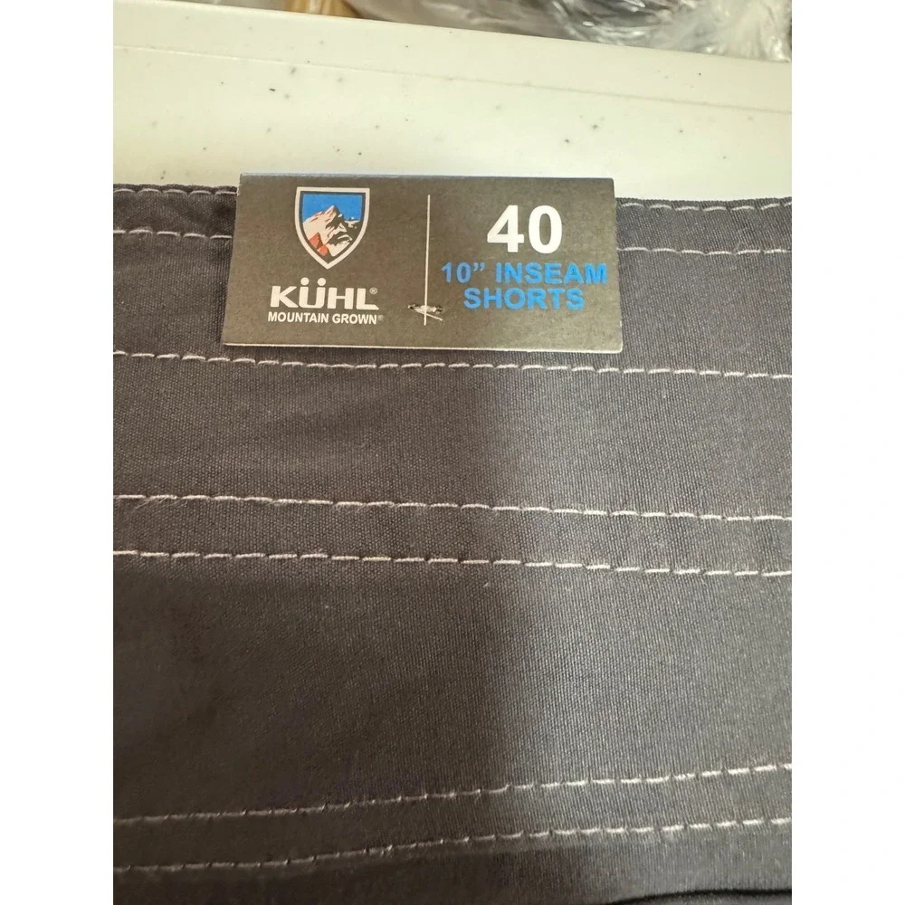 KUHL Men's Hiking Shorts Size 40 Gray 10